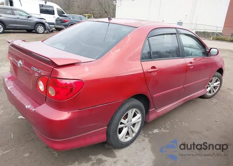 2004 Toyota Corolla S from USA, damaged, VIN 2T1BR32E34C216090